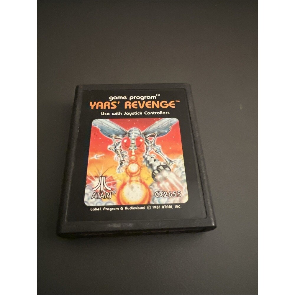 Yars Revenge (Atari 2600) Cartridge- tested